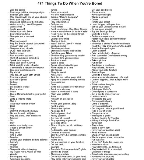 Bored List, Crafts To Do When Your Bored, Bored Jar, Campaign Signs, Bored At Home, What To Do When Bored, Productive Things To Do, This Is Your Life, When Im Bored