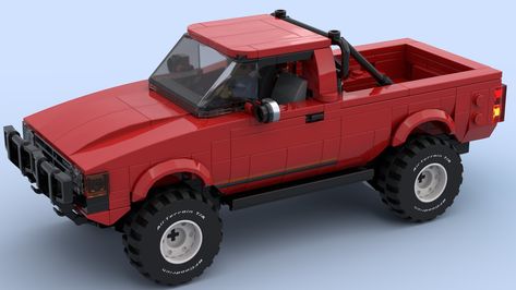 Top Gear The Indestructible Toyota Hilux | Henk van der Linde | Flickr Lego Pickup Truck, Lego Wheels, Lego Tv, Best Pickup Truck, Lego Speed Champions, Weekend Camping Trip, Lego Truck, Lego Pictures, Lego Craft