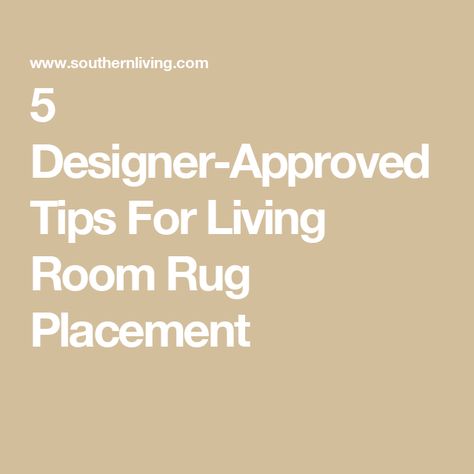 5 Designer-Approved Tips For Living Room Rug Placement Area Rug Placement Living Room, Rug Placement In Living Room, Living Room Rug Placement, Breakfast Party Foods, Easy Dinner Casseroles, Rug Placement, Culture Quotes, Area Room Rugs, Breakfast Party