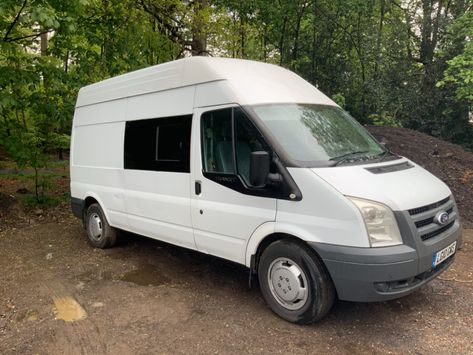 Ford, TRANSIT, CAMPERVAN 2010, Manual, 2402 (cc) ⋆ Quirky Campers Ford Transit Campervan, Quirky Campers, Transit Camper, Campervan Conversion, Tire Change, Campervan Conversions, Camper Conversion, Ford Transit, Rear Window