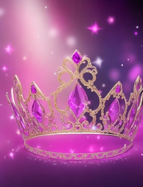 Foto fondo de tiara de princesa mágica v... | Premium Photo #Freepik #photo #corona-princesa #tiara #tiara-princesa #corona Tiaras And Crowns, Tiara, Crown