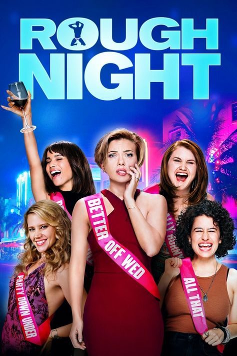 Rough Night Movie, سكارليت جوهانسون, Rough Night, Bride Friend, Custom Sash, Bon Film, Birthday Sash, The Hangover, Bride To Be Sash