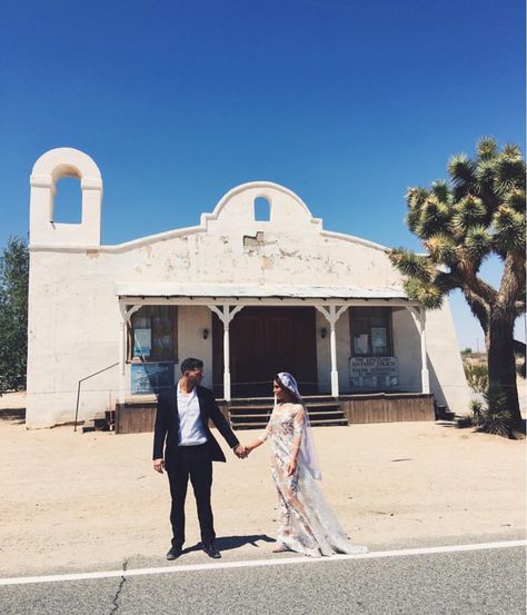 Kill Bill church with Melissa and Bryan. Perfection! Melissa Molinaro, Save The Date Pictures, Desert Photoshoot, Elopement Styling, To Be Continued, Kill Bill, Las Vegas Weddings, Desert Wedding, Vegas Wedding