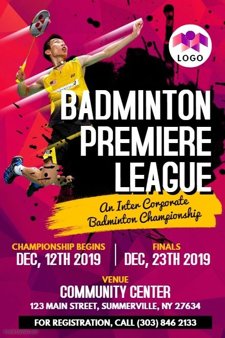 Badminton Poster Badminton Competition Poster, Badminton Flyer Design, Badminton Tournament Poster Design, Badminton Poster Design, Shoes Banner Design, Poster Badminton, Offer Poster Design, Badminton Poster, Shoes Banner