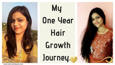 Hey Guys,  Finally, I am here with my hair growth journey! A few days back, I shared a picture of my hair transformation on my Instagram and got so many One Year Hair Growth, Hair Growth Oil Recipe, Hair Growth Journey, Thick Hair Remedies, Increase Hair Growth, Vitamins For Hair Growth, Hair Remedies For Growth, Grow Hair Faster, Hair Growth Faster