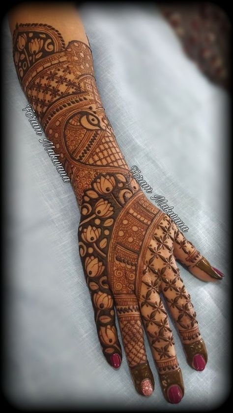 Hand Mehendi, Rajasthani Mehndi Designs, Front Mehndi Design, Bridal Mehandi, Indian Mehndi Designs, Mehndi Designs 2018, Mehndi Designs Bridal Hands, Full Hand Mehndi, Mehndi Designs For Kids