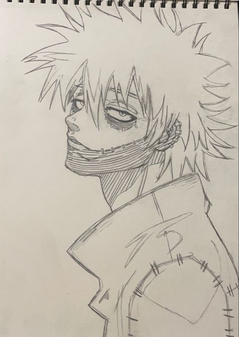 My hero academia Dabi fan art doodle Anime Sketch Mha, Mha Easy Drawing, Dabi Drawing Sketch, Mha Lineart, My Hero Academia Sketches, Dabi Sketch, Todoroki Sketch, Mha Doodles, Dabi Drawing