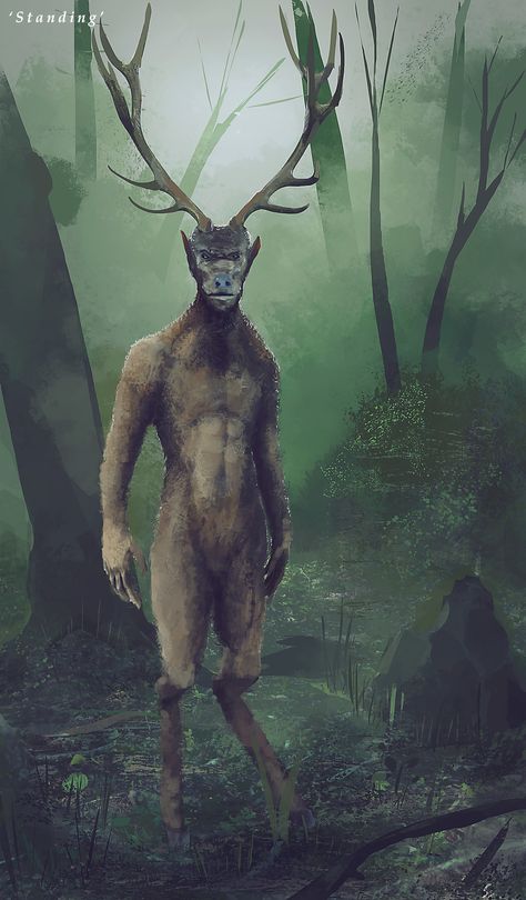 Deer Man Deer Humanoid, British Folklore, Half Awake, Wichita Mountains, Mysterious Universe, Dog Leg, The Paranormal, Half Man, Animals Wild