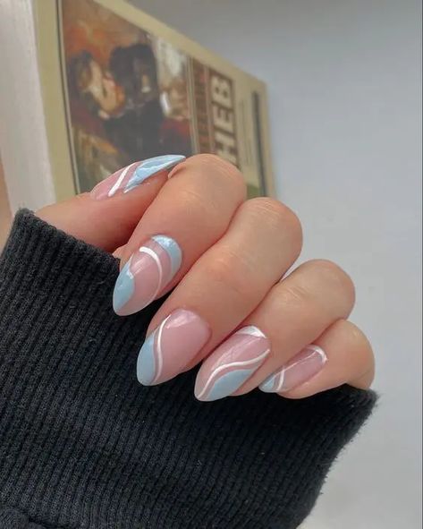 45+ Trendy Spring Nails You Should Try This Year | Almond Summer Nails Design Bright, Subtle Acrylic Nails, Nagellack Trends, Spring Acrylic Nails, Subtle Nails, Blush Nails, Classy Acrylic Nails, Cute Gel Nails, Minimalist Nails