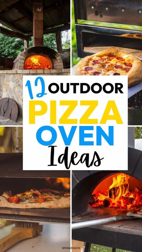 Diy Brick Pizza Oven Outdoor, Backyard Pizza Oven Diy, Sponge Hacks, Pizza Oven Outdoor Plans, Pizza Oven Backyard, Propane Pizza Oven, Best Outdoor Pizza Oven, Brick Pizza Oven Outdoor, Pizza Oven Outdoor Diy