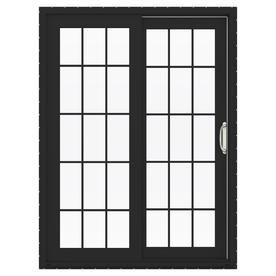 Double Patio Doors, Patio Screen Door, French Doors Bedroom, Double Door Entryway, Sliding Patio Door, Interior Balcony, Door Screen, Vinyl Windows, Traditional Paint