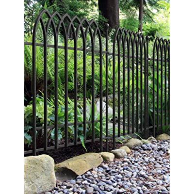 Gothic Fence, Iron Fence Panels, Steel Fence Panels, Fence Railing, Fencing Panels, Metal Garden Fencing, Garden Railings, Metal Garden Gates, Garden Fence Panels