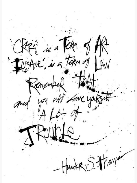 Ralph Steadman Art, Hunter S Thompson Quotes, Life Is Strange Wallpaper, Johnny Depp Quotes, Hunter Thompson, Milk Art, Ralph Steadman, Hunter S Thompson, Hunter S