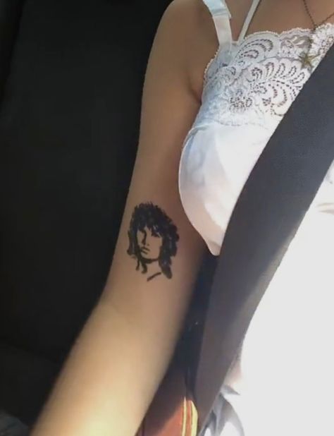 Jim Morrison Tattoo Ideas, The Doors Tattoo, Jim Morrison Tattoo, Smol Tattoos, Music Related Tattoos, Lyric Tattoos, 3 Tattoo, Music Tattoos, Dream Tattoos