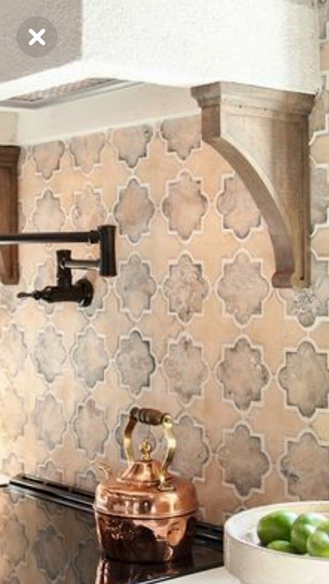 belgian star and cross tiles Star And Cross Tile Kitchen Backsplash, Spanish Backsplash Kitchen Tilebar, White Star And Cross Tile Backsplash, Star And Cross Tile, Star And Cross Terracotta Tile Floor, Terracotta Star And Cross Tile, Star Tile, Farmhouse Scandinavian, Stucco Walls