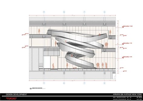 Ramps Architecture, Plans Architecture, Architecture Concept Diagram, Architecture Building Design, Architecture Graphics, Architectural Section, Architecture Concept Drawings, Architecture Design Concept, Architectural Drawing