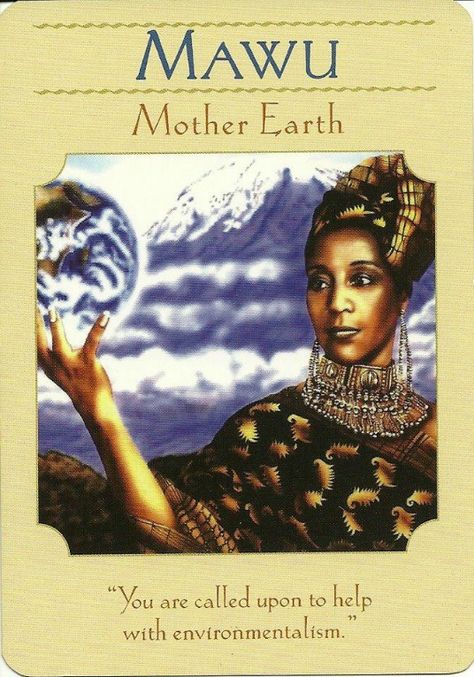 Goddess Guidance Oracle, African Gods, Angel Therapy, African Goddess, Angel Tarot, Angel Oracle Cards, Ascended Masters, Doreen Virtue, Oracle Tarot