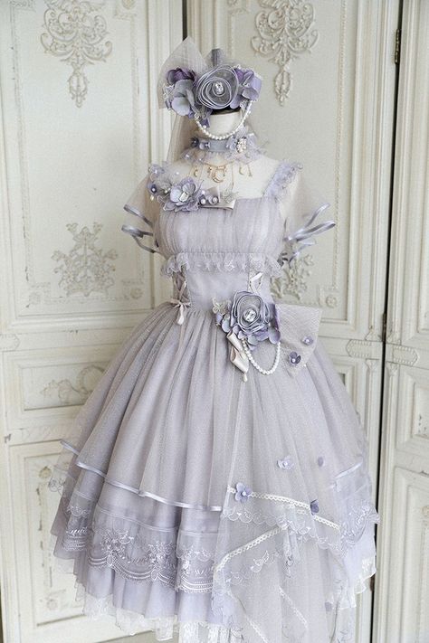 New Release: Miracles【-Dolly Girl-】 Lolita Jumper Dress and Accessories ◆ Shopping Link >>> https://lolitawardrobe.com/miracles-dolly-girl-sweet-classic-lolita-jumper-dress-2022-version_p7529.html Alice Clothes, Dress And Accessories, Shopping Link, Dolly Dress, Dress 2022, Classic Lolita, Old Dresses, Kawaii Fashion Outfits, Kawaii Dress