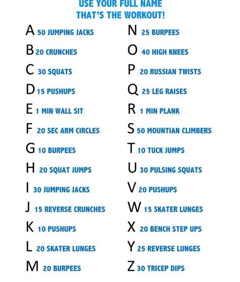 Alphabet Workout, Kpop Abs, Spell Your Name Workout, Softball Workouts, Ball Workouts, Football Workouts, Spell Your Name, Soccer Workouts, Basketball Workouts