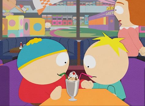 Cartman And Butters Matching Pfp, Butters X Cartman, Butters South Park, South Park Memes, Eric Cartman, Matching Profile Pictures, Matching Pfp, South Park, Painted Rocks