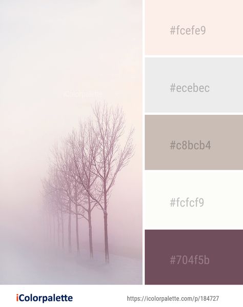 Color Palette ideas from 693 Winter Images | iColorpalette Snow Colour Palette, Neutral Pastel Color Palette Bedroom, Pink Winter Color Palette, Pastel Winter Color Palette, Taupe Colour Palette, Winter Pallet Color, Winter Wonderland Color Palette, Colour Platette, Winter Pallette