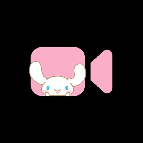 Facetime Logo Aesthetic, Saniro Charcters Icon, Facetime Logo, Facetime App Icon, Icon Message, Aesthetic Sanrio, Logo Aesthetic, Iphone Theme, Widget Icons