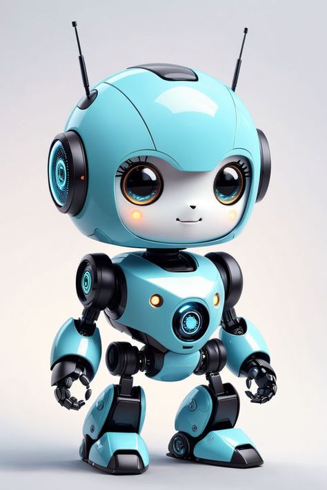 Gambar Robot, Chibi Robot, Robot Reference, Robot Picture, Cute Robot, Astronaut Birthday, Futuristic Robot, Robotics Projects, Smart Robot