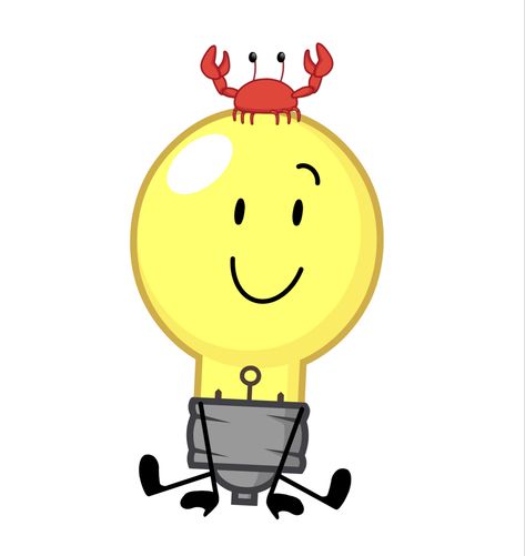 Light Bulb Inanimate Insanity, Ii Lightbulb, Lightbulb Inanimate Insanity, Lightbulb Ii, Object Shows, Cursed Objects, Kawaii Background, Inanimate Insanity, I Dont Have Friends