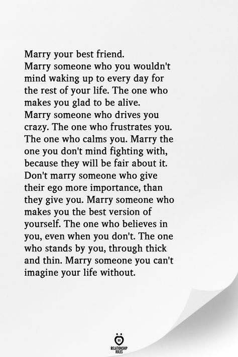 Marry Someone Who, Dating A Married Man, Married Man, Marry Your Best Friend, Gain Confidence, Attract Men, Relationship Rules, How To Gain Confidence, Best Friend Quotes