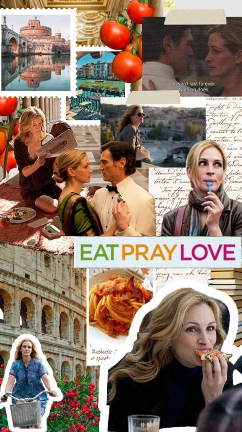 #meuprimeiroshuffle #myfirstshuffle #eatpraylove #comerrezareamar Eat Pray Love Movie, Movie Collage, Eat Pray Love, Love Movie, Watch It, Movies Showing, Good Movies, My Board, Vision Board