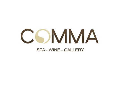 COMMA -Spa- Wine - Gallery Rebranding  logo ( new #color, #appearance, #style and #creative look for the #shop in Portland, Or By Patrice Abrogoua Graphic Design Comma Logo Design, Wine Gallery, Rebranding Logo, Creative Look, Spa Branding, Graphic Identity, Logo New, Brand Design, Portland