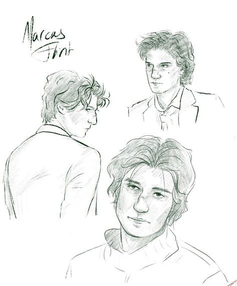 Art by @thekraeuterhexe on Tumblr Marcus Flint Fanart, Tumblr, Fan Art, Art