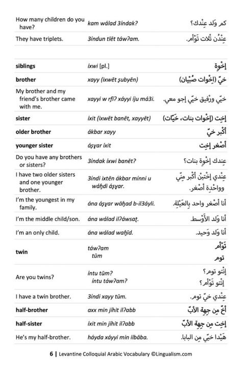 Lebanese Arabic Language, Lebanese Language, Levantine Arabic, Lebanese Arabic, Vocabulary Notebook, Arabic Vocabulary, Modern Standard Arabic, Expand Your Vocabulary, Arabic Sentences