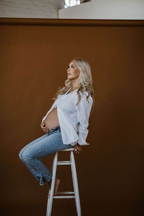 maternity photo Jean Jacket Maternity Photos, Pregnancy Photo, Maternity Pics, Maternity Shoot, Maternity Photos, Pregnancy Shoot, Maternity Pictures, Aaliyah, Pregnancy Photoshoot