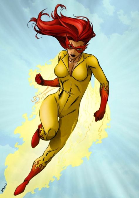 Firestar (Not mine) Firestar Marvel, Avengers Characters, New Warriors, Marvel Comic Universe, Uncanny X-men, Marvel Comics Art, Ms Marvel, Marvel Women, Comics Girl