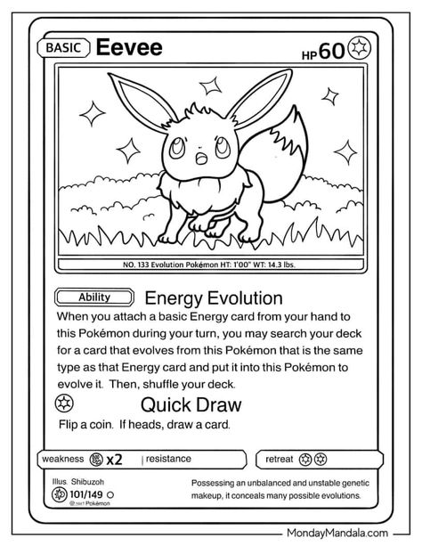 22 Eevee Coloring Pages (Free PDF Printables) Eevee Coloring Pages, Pokemon Card Template, Pokemon Printables, Pokemon Coloring Sheets, Pokemon Diy, Pokemon Craft, Pokemon Party, Pokemon Coloring Pages, Pokemon Birthday