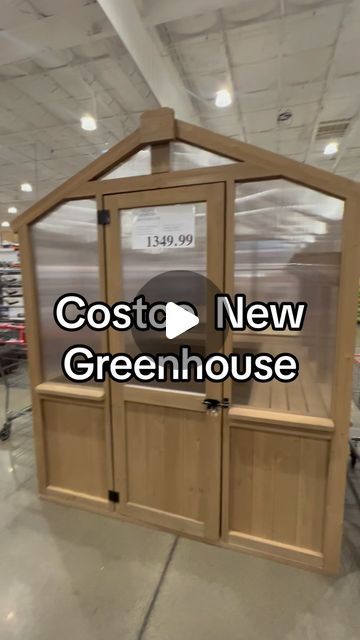 Alex | Costco New on Instagram: "New Greenhouse at Costco let’s take a look inside 👀

#costco #costconew #costconewproducts" Costco Greenhouse, Green House Ideas, February 9, Green House, Outdoor Spaces, House Ideas, Outdoor Living, Take A, Green