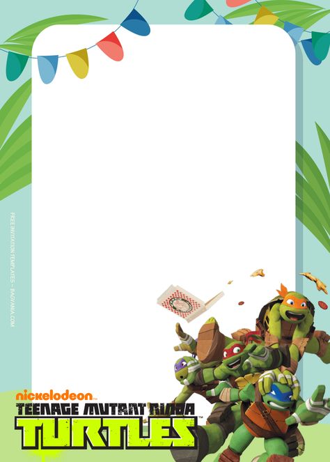 Get 8+ Teenage Mutant Ninja Turtle Ninja Style Birthday Invitation Templates #free #freeinvitation2019 #birthday #disney #invitations #invitationtemplates Ninja Turtles Party Invitations, Ninja Turtle Birthday Invitations, Ninja Turtles Invitations, Tmnt Birthday Invitations, Turtle Invitations Birthday, Tmnt Invitations Template, Ninja Turtle Invitations, Ninja Invitations, Pool Birthday Invitations