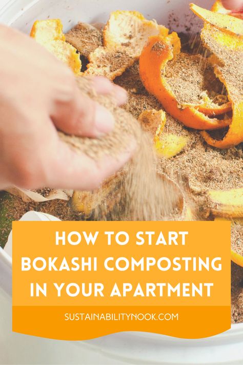 Is it possible to compost while living in an apartment? Yes, it is and it's called bokashi composting! Here's a guide with everything you need to know about bokashi composting in an apartment! Composting For Beginners Apartment, Composting In An Apartment, How To Compost In An Apartment, Bokashi Composting, Apartment Composting, Intuitive Living, Outdoor Compost Bin, Anaerobic Composting, Living In An Apartment