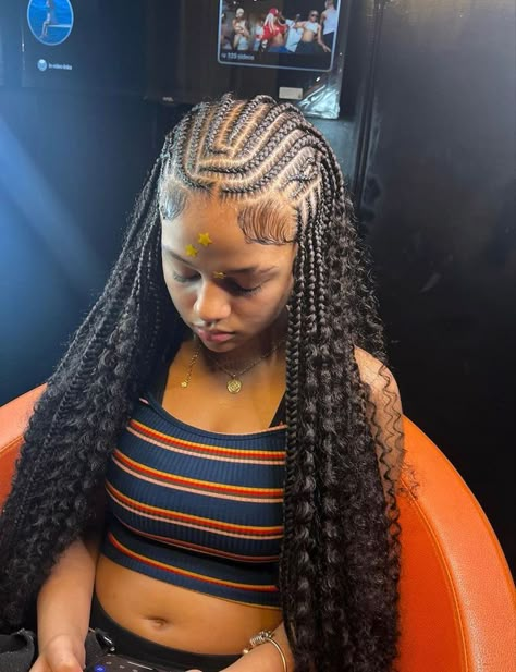 Braids With Dramatic Edges, Hairstyles To Do For School, Hair Styles With Braids, Ways To Style Braids, Highschool Hairstyles, Braids Twist Hairstyles, Styles With Braids, Birthday Braids, Girls Braided Hairstyles Kids