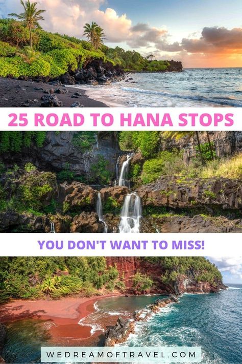 Road To Hana Itinerary, Hana Highway Maui, Road To Hana Stops, Hawaii National Parks, Hawaii 2023, Road To Hana Maui, Renewal Vows, Best Scenery, Hawaii Trip Planning