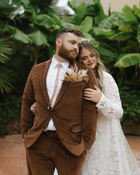 Yes, there were two dresses and two veils.. it’s a long story 😉 . . . Pictured Vendors ~ Venue, Coordination, Rentals: @maderaestates… | Instagram Groom Boots, Reception Veil, Suit With Cowboy Boots, Brides Jewelry, Celestial Boho, Ceremony Dress, Spanish Wedding, Dress Jumpsuit, Long Stories