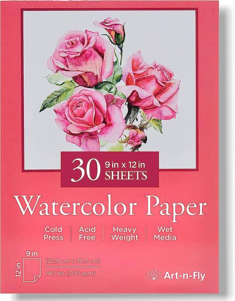 These sheets will last you forever! They're well worth the purchase and the paper holds up with heavy water use (with tape of course). *paid link As an Amazon Associate, I earn from qualifying purchases. Watercolor Brush Pen, Art Painting Tools, Watercolor Paint Set, Sketch Pad, Drawing Pad, Watercolor Sketchbook, Watercolor Brushes, Painting Tools, Watercolor Techniques