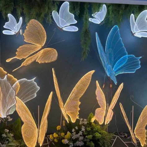 J-284 Wholesale LED giant lighting butterfly for Wedding party Floral Set decoration store display| Alibaba.com Butterfly Wedding Decorations, Background Wedding, Set Decoration, Butterfly Lighting, Stage Background, Butterfly Background, Light Stand, Butterfly Wedding, Summer 2025