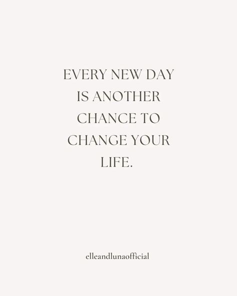 Every new day is another chance to change your life. Follow @_elleandlunaofficial_ to become your best self ✨️🪽 #personaldevelopment #personalgrowth #selflove #selfdevelopment #selfworth #mindset #selfawareness #selfesteem #empowerment #selfconfidence #manifest #awareness #motivation #selfcare #mindfulness #selfimprovement #growthmindset #selfgrowth Become Your Best Self, Your Best Self, Self Awareness, Inspiring Quotes, Change Your Life, Self Confidence, Best Self, Self Development, Growth Mindset