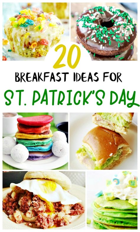 21 of the best breakfast recipes for St Patrick’s Day St Patricks Food, Green Breakfast, Irish Breakfast, St Patricks Day Food, Smoothie Recipes Healthy Breakfast, Rainbow Fruit, Rainbow Food, Saint Patties, St Patrick's Day Crafts