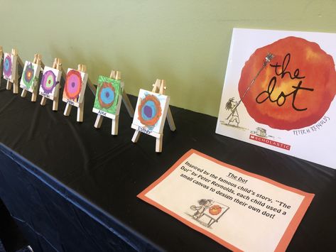 Art Show Projects For Preschool, Pre K Art Show Ideas, Preschool Art Mediums, The Dot Preschool Activities, Preschool Art Class Ideas, Art Show Crafts For Preschool, Kindergarten Art Show Ideas, Artist Week Preschool, Art Appreciation Preschool