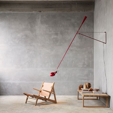 Flos 265 Wall Lamp, Flos 265, Flos Lamp, Hunting Chair, Simple Lamp, Danish Style, Scandinavian Interior, Lamp Design, Lighting Design