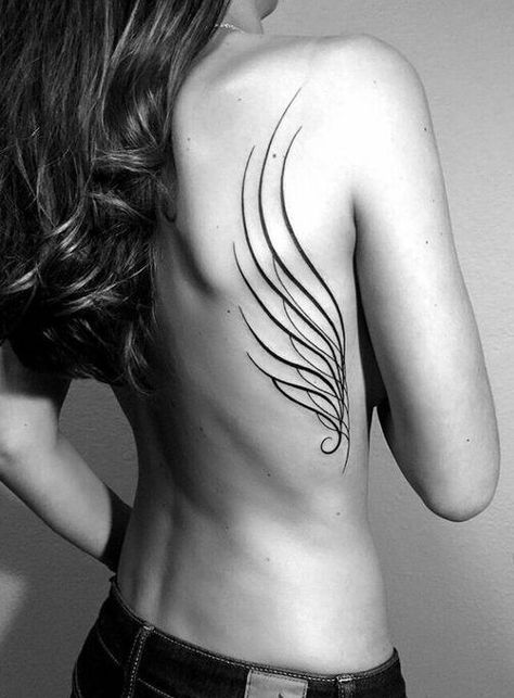 Tattoo Planets, Wing Tattoos On Back, Wing Tattoo Designs, Angel Wings Tattoo, Wing Tattoo, Cat Tattoos, Inspiration Tattoos, Celtic Tattoos, Memorial Tattoos