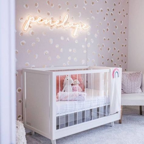 Kids Name Neon Sign 😇 📦Includes: - 1 Neon Sign - 12V Power adapter (AC110-240V) - Dimmer - Plug ( depends on destination ) - Wall Mount *Note colours may slightly vary depends on monitor Sale 10% OFF 🔥 Neon Nursery Sign, Juliet Bedroom, Nursery Neon Sign, Prince Room, Eclectic Nursery, Sister Room, Montessori Bedroom, Nursery Name Sign